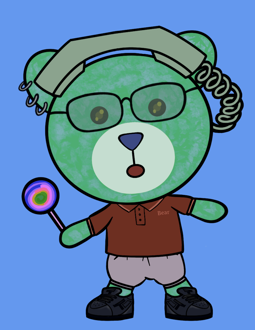 Best Polygon NFT Collection on Opensea - Jolly Teddy Party #6370