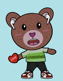 Best Polygon NFT Collection on Opensea - Jolly Teddy Party #6376