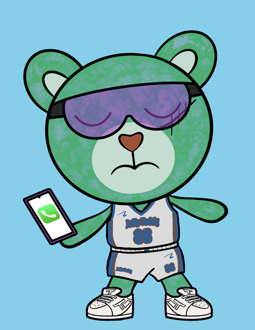 Best Polygon NFT Collection on Opensea - Jolly Teddy Party #6377