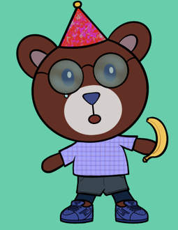 Best Polygon NFT Collection on Opensea - Jolly Teddy Party #6379