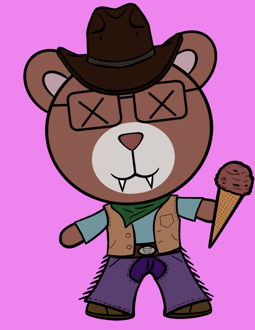 Best Polygon NFT Collection on Opensea - Jolly Teddy Party #6386