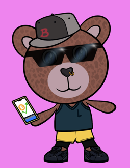 Best Polygon NFT Collection on Opensea - Jolly Teddy Party #6389