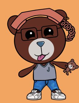Best Polygon NFT Collection on Opensea - Jolly Teddy Party #640