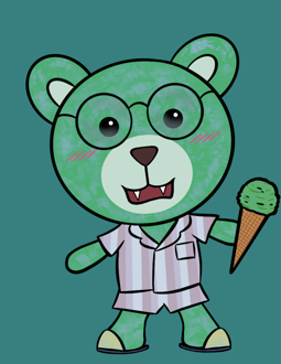 Best Polygon NFT Collection on Opensea - Jolly Teddy Party #6412