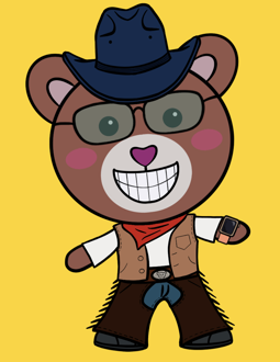 Best Polygon NFT Collection on Opensea - Jolly Teddy Party #6421