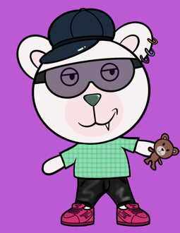 Best Polygon NFT Collection on Opensea - Jolly Teddy Party #6440