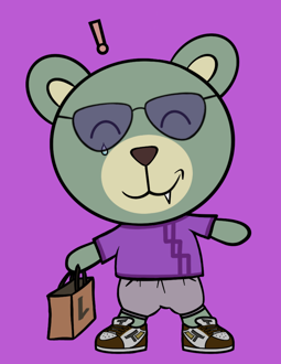 Best Polygon NFT Collection on Opensea - Jolly Teddy Party #6441