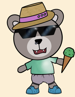 Best Polygon NFT Collection on Opensea - Jolly Teddy Party #6445