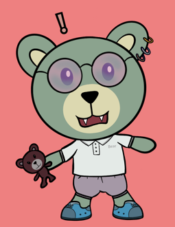 Best Polygon NFT Collection on Opensea - Jolly Teddy Party #6449