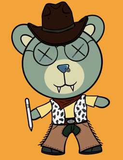 Best Polygon NFT Collection on Opensea - Jolly Teddy Party #646