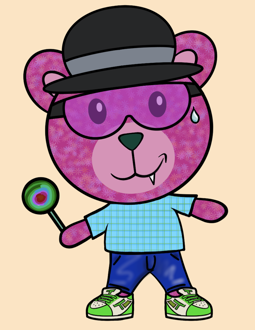 Best Polygon NFT Collection on Opensea - Jolly Teddy Party #647