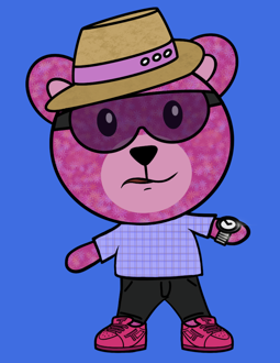 Best Polygon NFT Collection on Opensea - Jolly Teddy Party #6501