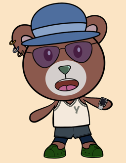 Best Polygon NFT Collection on Opensea - Jolly Teddy Party #6504