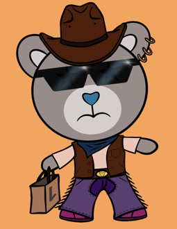 Best Polygon NFT Collection on Opensea - Jolly Teddy Party #6509