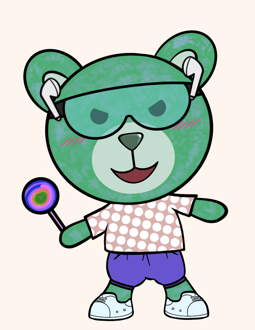 Best Polygon NFT Collection on Opensea - Jolly Teddy Party #6511