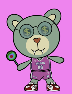 Best Polygon NFT Collection on Opensea - Jolly Teddy Party #6513