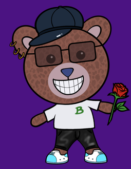Best Polygon NFT Collection on Opensea - Jolly Teddy Party #6522