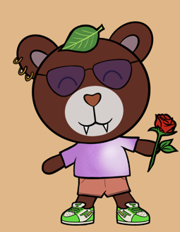 Best Polygon NFT Collection on Opensea - Jolly Teddy Party #6531