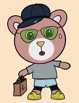 Best Polygon NFT Collection on Opensea - Jolly Teddy Party #6537