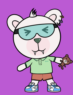 Best Polygon NFT Collection on Opensea - Jolly Teddy Party #6540