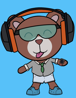 Best Polygon NFT Collection on Opensea - Jolly Teddy Party #6541