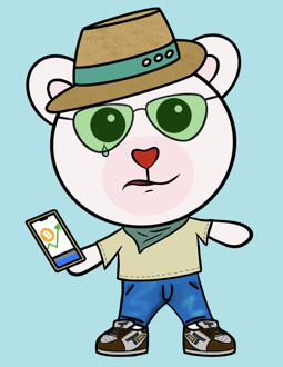 Best Polygon NFT Collection on Opensea - Jolly Teddy Party #6543