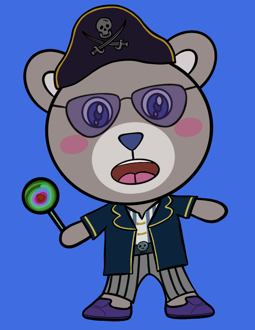Best Polygon NFT Collection on Opensea - Jolly Teddy Party #6548