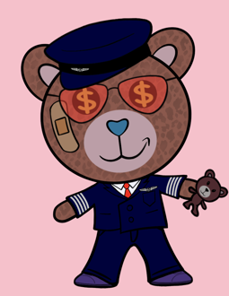 Best Polygon NFT Collection on Opensea - Jolly Teddy Party #6550