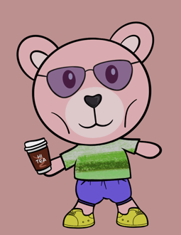 Best Polygon NFT Collection on Opensea - Jolly Teddy Party #6557
