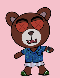 Best Polygon NFT Collection on Opensea - Jolly Teddy Party #6568
