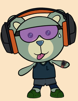 Best Polygon NFT Collection on Opensea - Jolly Teddy Party #6571