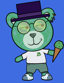 Best Polygon NFT Collection on Opensea - Jolly Teddy Party #6578
