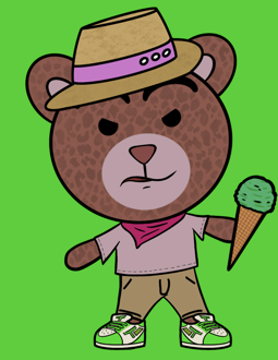 Best Polygon NFT Collection on Opensea - Jolly Teddy Party #6580