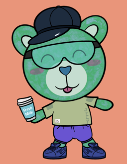 Best Polygon NFT Collection on Opensea - Jolly Teddy Party #6591