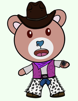Best Polygon NFT Collection on Opensea - Jolly Teddy Party #664
