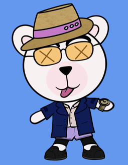 Best Polygon NFT Collection on Opensea - Jolly Teddy Party #6658