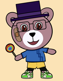 Best Polygon NFT Collection on Opensea - Jolly Teddy Party #6662