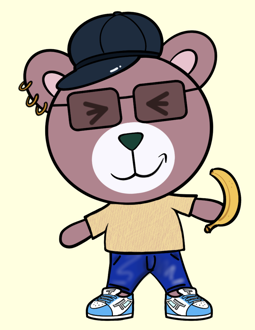 Best Polygon NFT Collection on Opensea - Jolly Teddy Party #6665