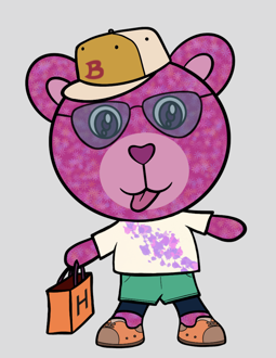 Best Polygon NFT Collection on Opensea - Jolly Teddy Party #6668