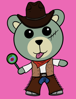 Best Polygon NFT Collection on Opensea - Jolly Teddy Party #6671
