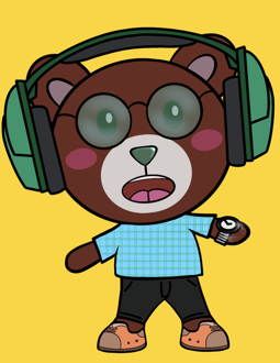 Best Polygon NFT Collection on Opensea - Jolly Teddy Party #6678
