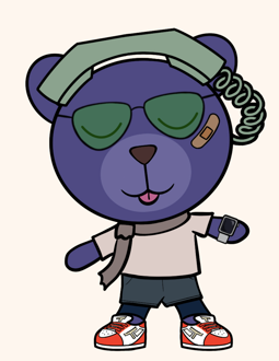 Best Polygon NFT Collection on Opensea - Jolly Teddy Party #6679