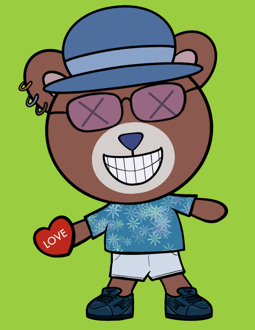 Best Polygon NFT Collection on Opensea - Jolly Teddy Party #6684
