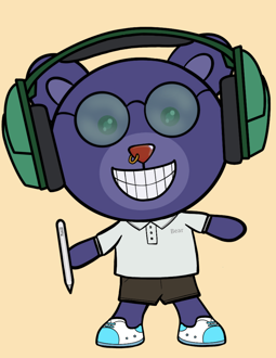 Best Polygon NFT Collection on Opensea - Jolly Teddy Party #6687