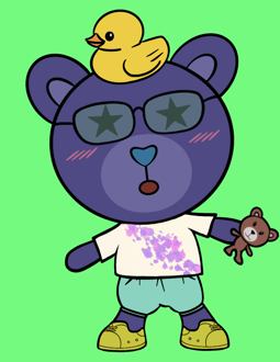 Best Polygon NFT Collection on Opensea - Jolly Teddy Party #672