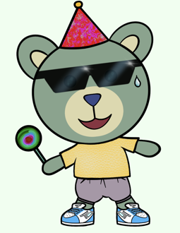 Best Polygon NFT Collection on Opensea - Jolly Teddy Party #676