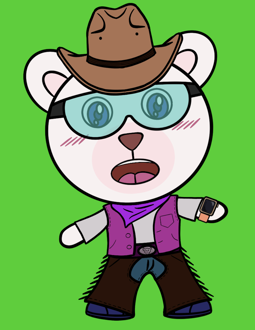 Best Polygon NFT Collection on Opensea - Jolly Teddy Party #6760