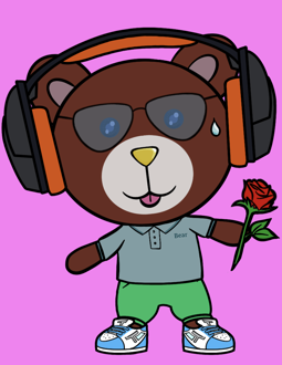 Best Polygon NFT Collection on Opensea - Jolly Teddy Party #6769