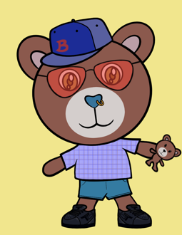 Best Polygon NFT Collection on Opensea - Jolly Teddy Party #6771