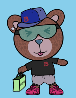 Best Polygon NFT Collection on Opensea - Jolly Teddy Party #6772